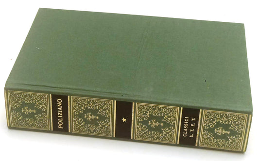 LS- POESIE - ANGELO POLIZIANO - UTET - CLASSICI ITALIANI - 1a ED.- 2006- C- XFS
