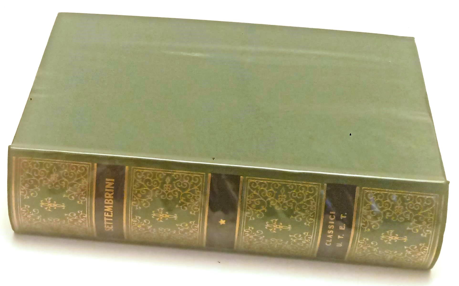 LS- RICORDANZE - SETTEMBRINI - UTET - CLASSICI ITALIANI - 2a ED. - 1971- CS- XFS