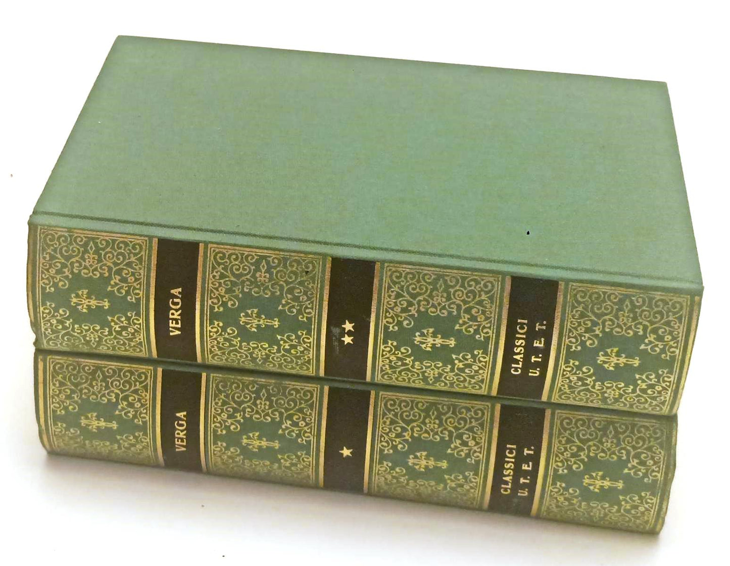 LS- ROMANZI + NOVELLE E TEATRO 2 VOLUMI - VERGA- UTET- CLASSICI ITALIANI- C- XFS