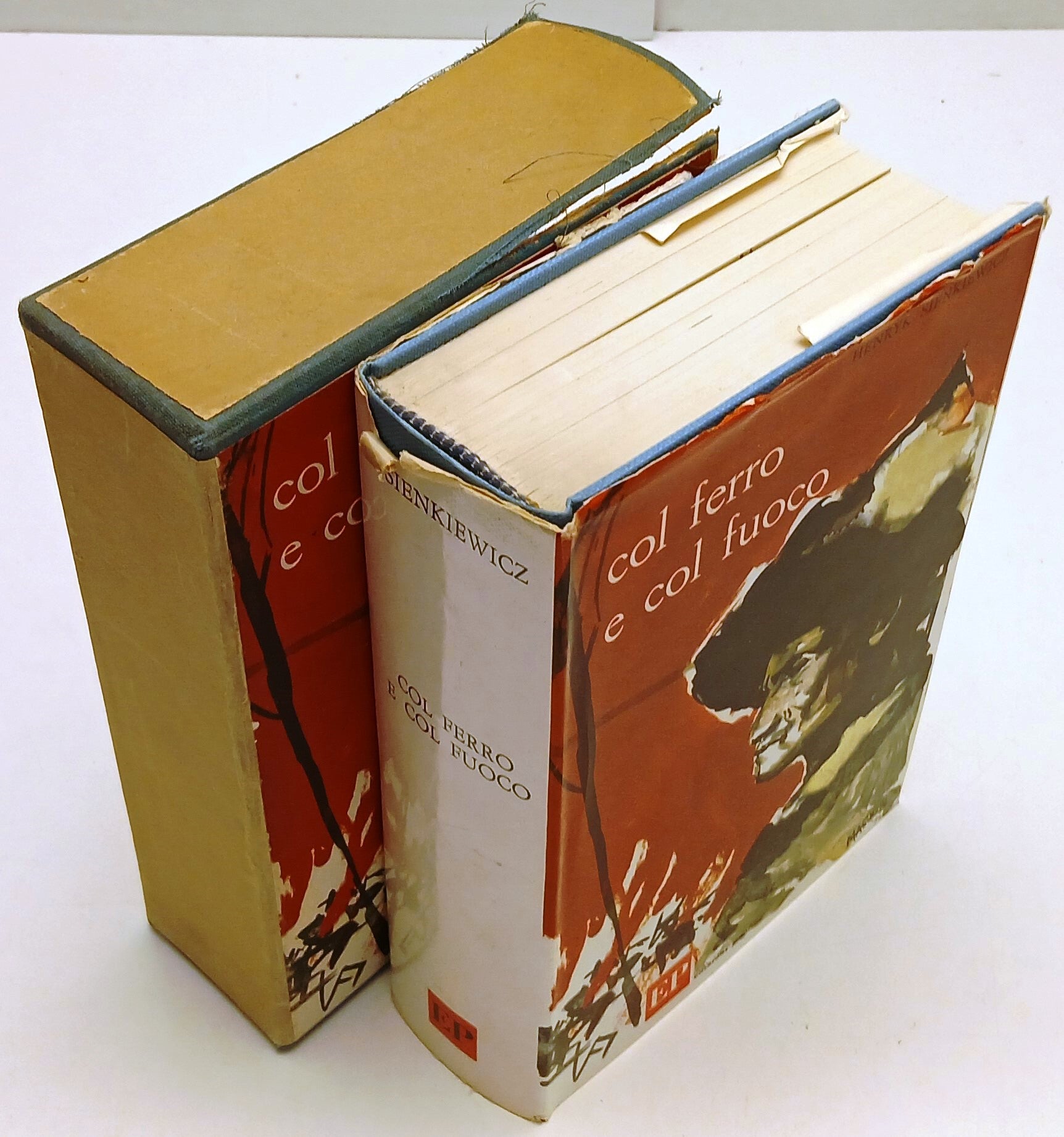 LN- COL FERRO E COL FUOCO - HENRYK SIENKIEWICZ - ED. PAOLINE--- 1961- CS- YFS301