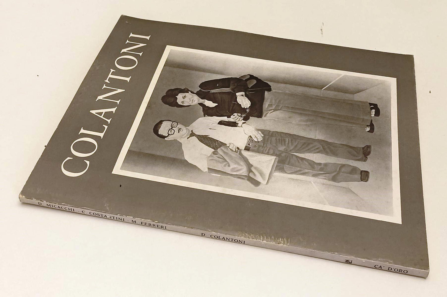 LT- COLANTONI CATALOGO MOSTRA - MICACCHI - GALLERIA CA' D'ORO--- 1976- B- YFS367