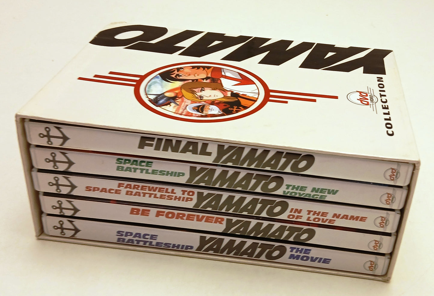 DVD- BOX 5 DVD SPACE BATTLESHIP YAMATO COLLECTION 2004 - YFS632