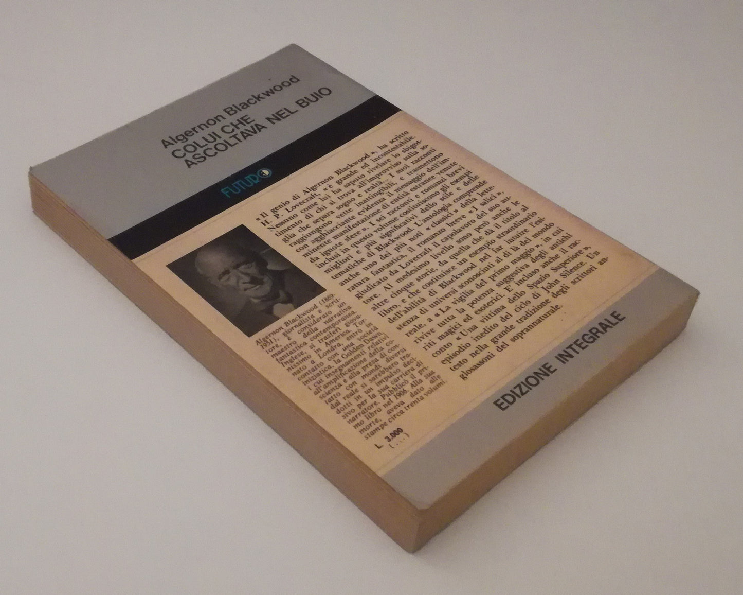 LF- COLUI CHE ASCOLTAVA NEL BUIO- BLACKWOOD- FANUCCI- FUTURO -- 1978 - B- YDS9