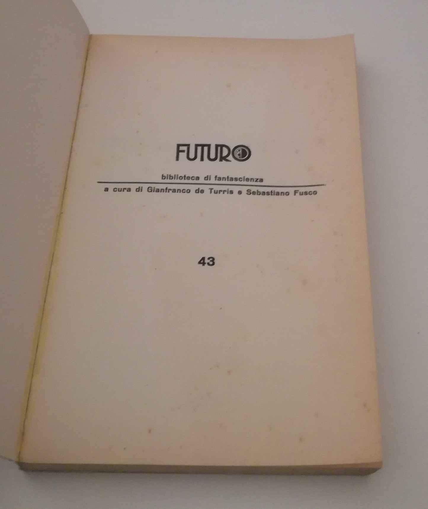 LF- COLUI CHE ASCOLTAVA NEL BUIO- BLACKWOOD- FANUCCI- FUTURO -- 1978 - B- YDS9