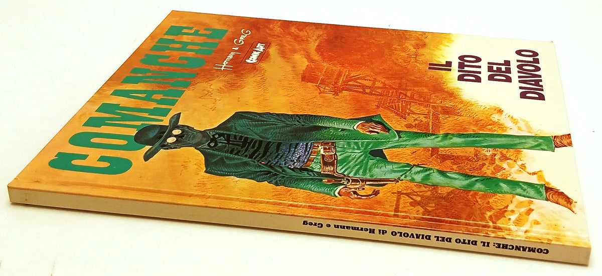 FV- COMANCHE IL DITO DEL DIAVOLO - HERMANN & GREG - COMIC ART - 1986 - C- H25