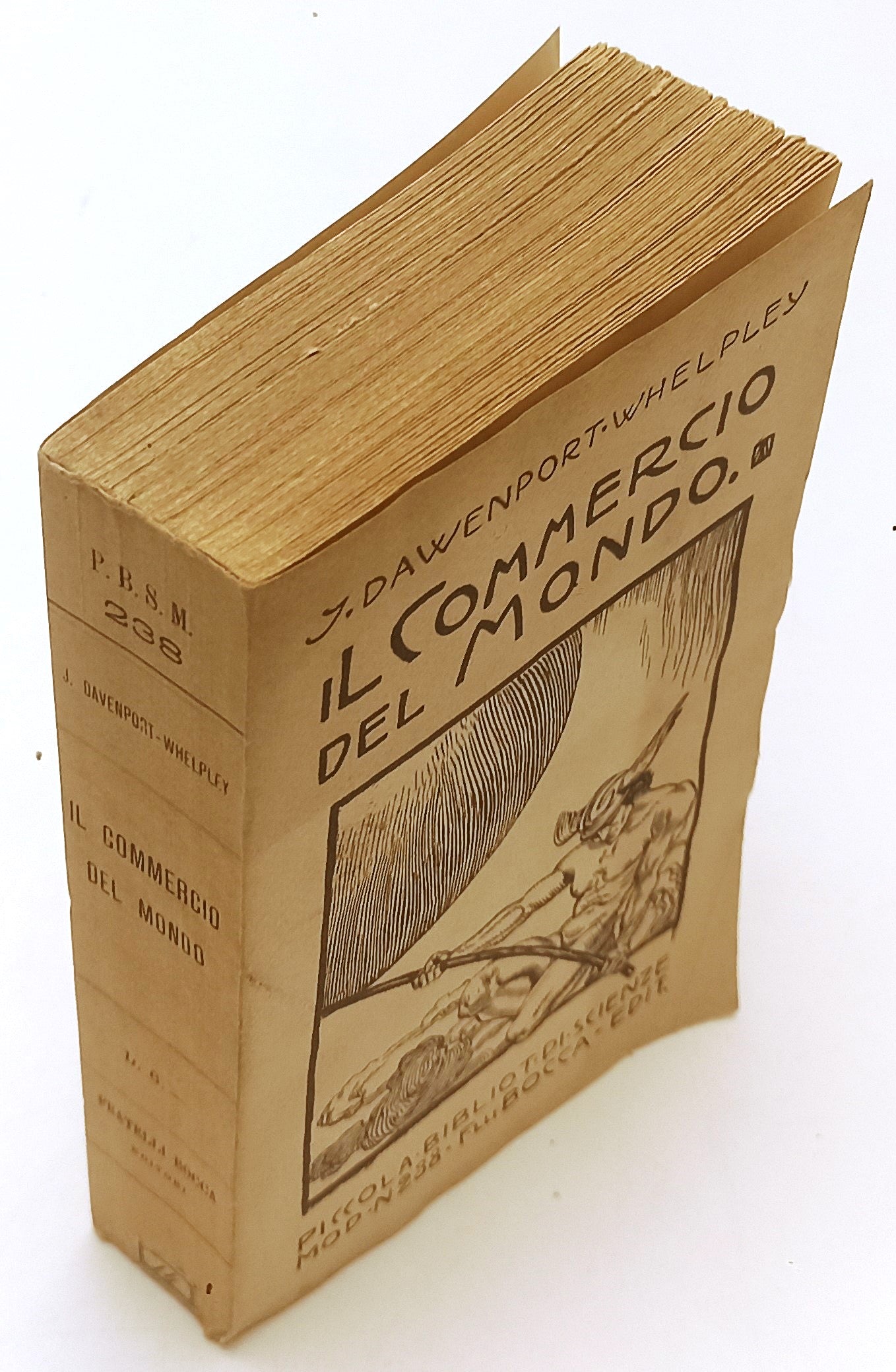 LZ- IL COMMERCIO DEL MONDO - DAWENPORT WHELPLEY - F.LLI BOCCA--- 1915- B- XFS147