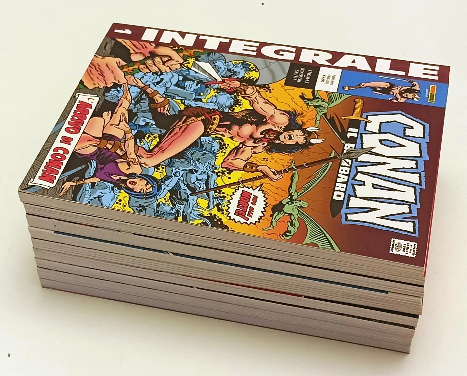 FB- CONAN IL BARBARO L'INTEGRALE 1/9 FORMATO BONELLI ECCELLENTI-- PANINI- B- G24