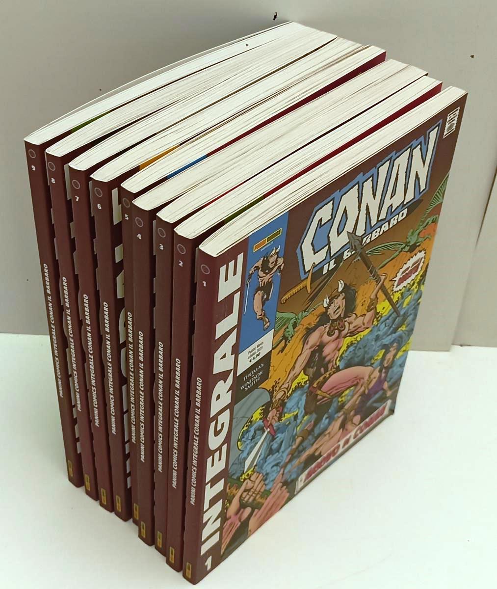 FB- CONAN IL BARBARO L'INTEGRALE 1/9 FORMATO BONELLI ECCELLENTI-- PANINI- B- G24