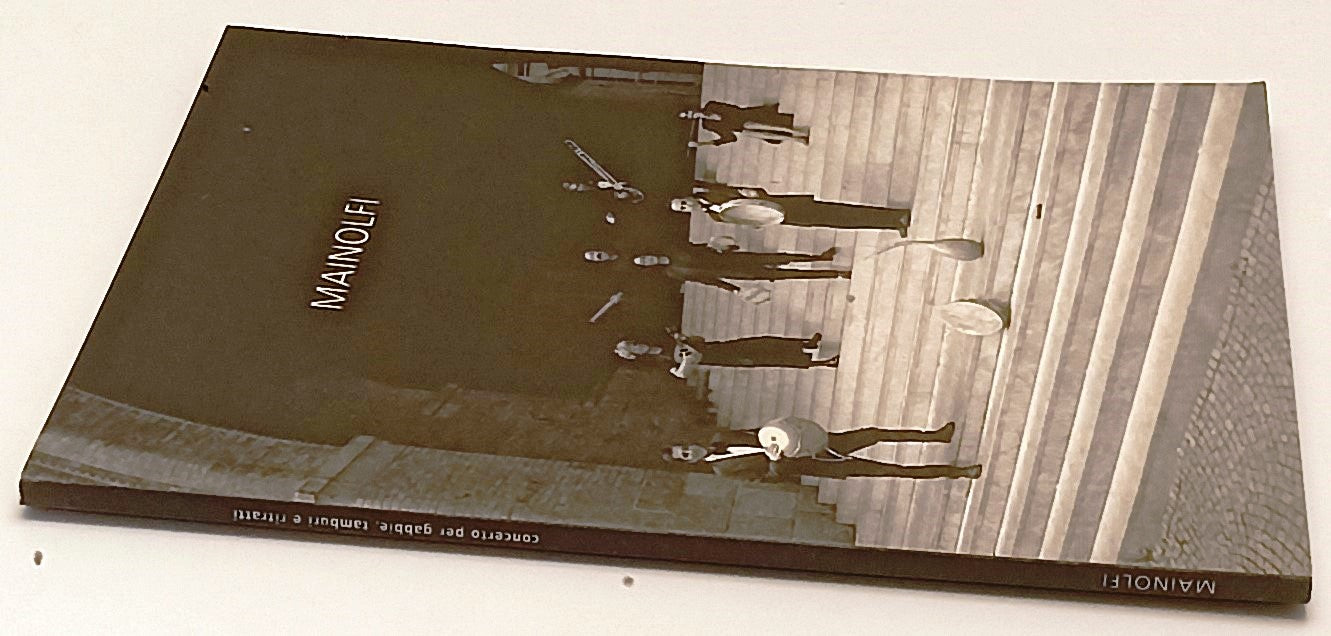 LT- MAINOLFI CONCERTO PER GABBIE TAMBURI E RITRATTI CATALOGO - 1998- B- XFS177