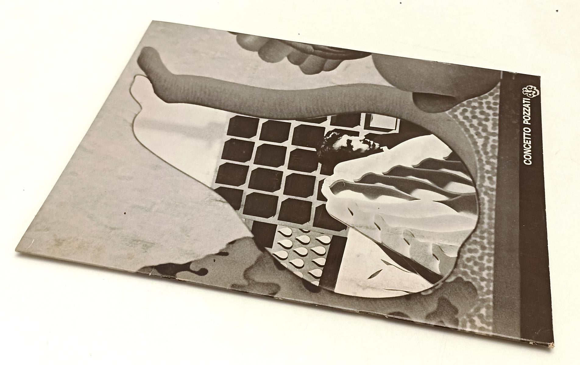 LT- CONCETTO POZZATI 72/1969 CATALOGO -- GALLERIA DE FOSCHERARI - S - XFS187