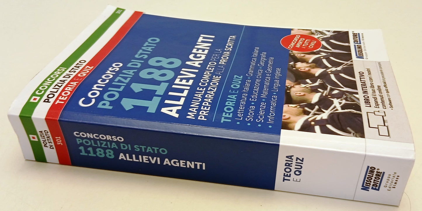 LZ- CONCORSO POLIZIA DI STATO 1188 ALLIEVI AGENTI-- NISSOLINO--- 2022- B- ZFS75