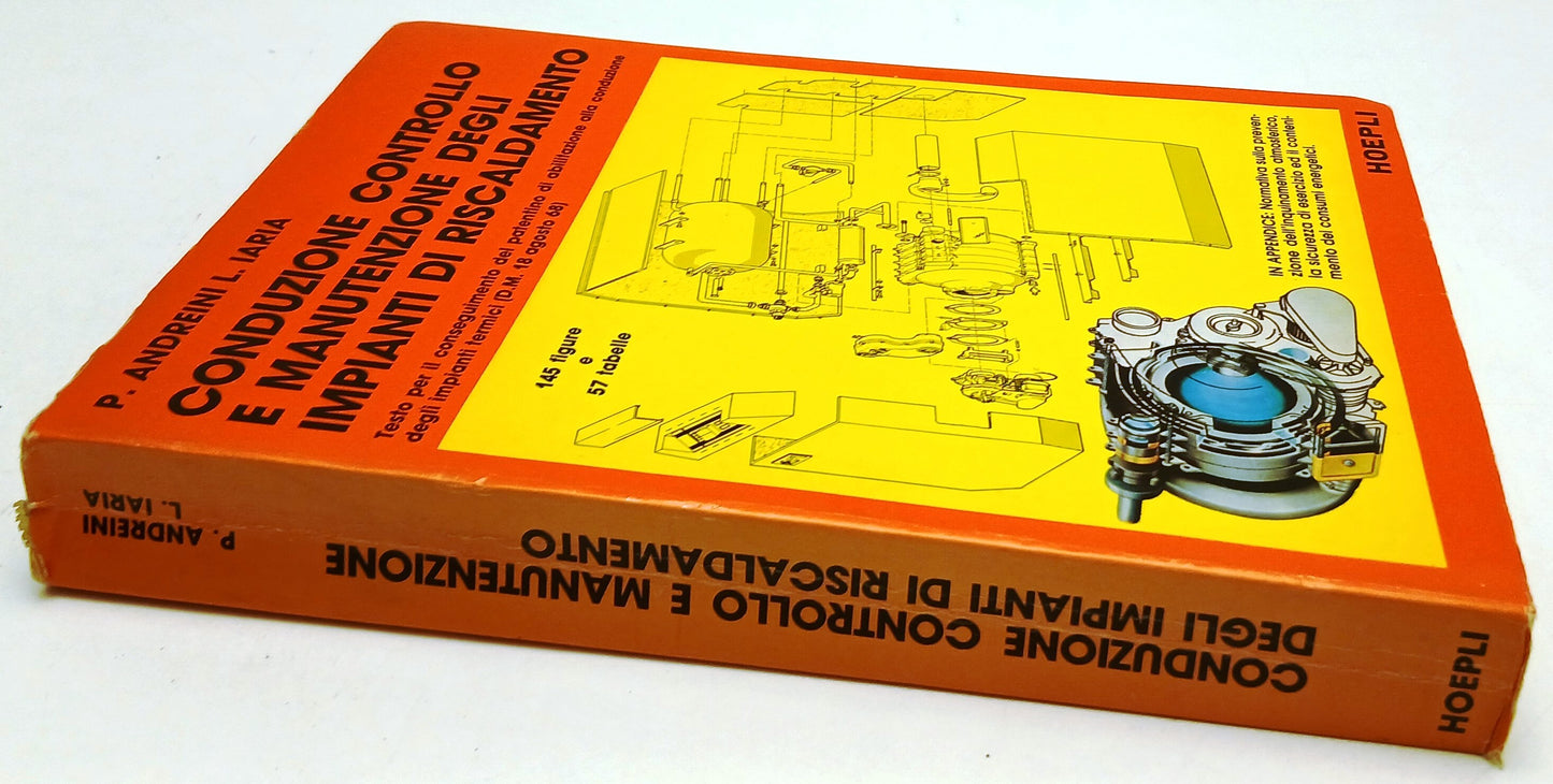 LZ- CONDUZIONE MANUTENZIONE IMPIANTI RISCALDAMENTO- ANDREINI IARIA- HOEPLI-ZFS82