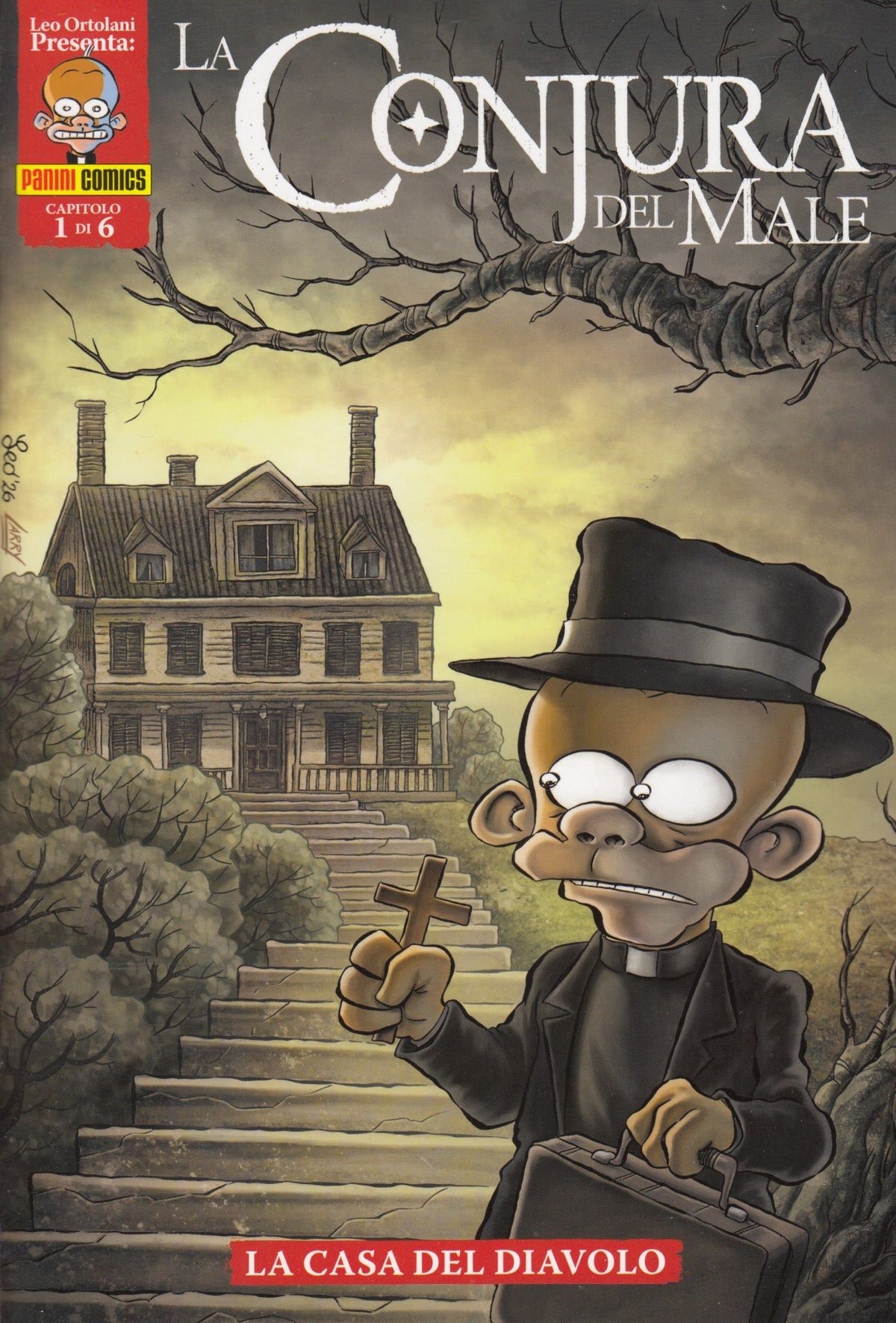 La Congiura del Male 1/6 completa - Leo Ortolani - Panini Comics - 1a ed. - M26