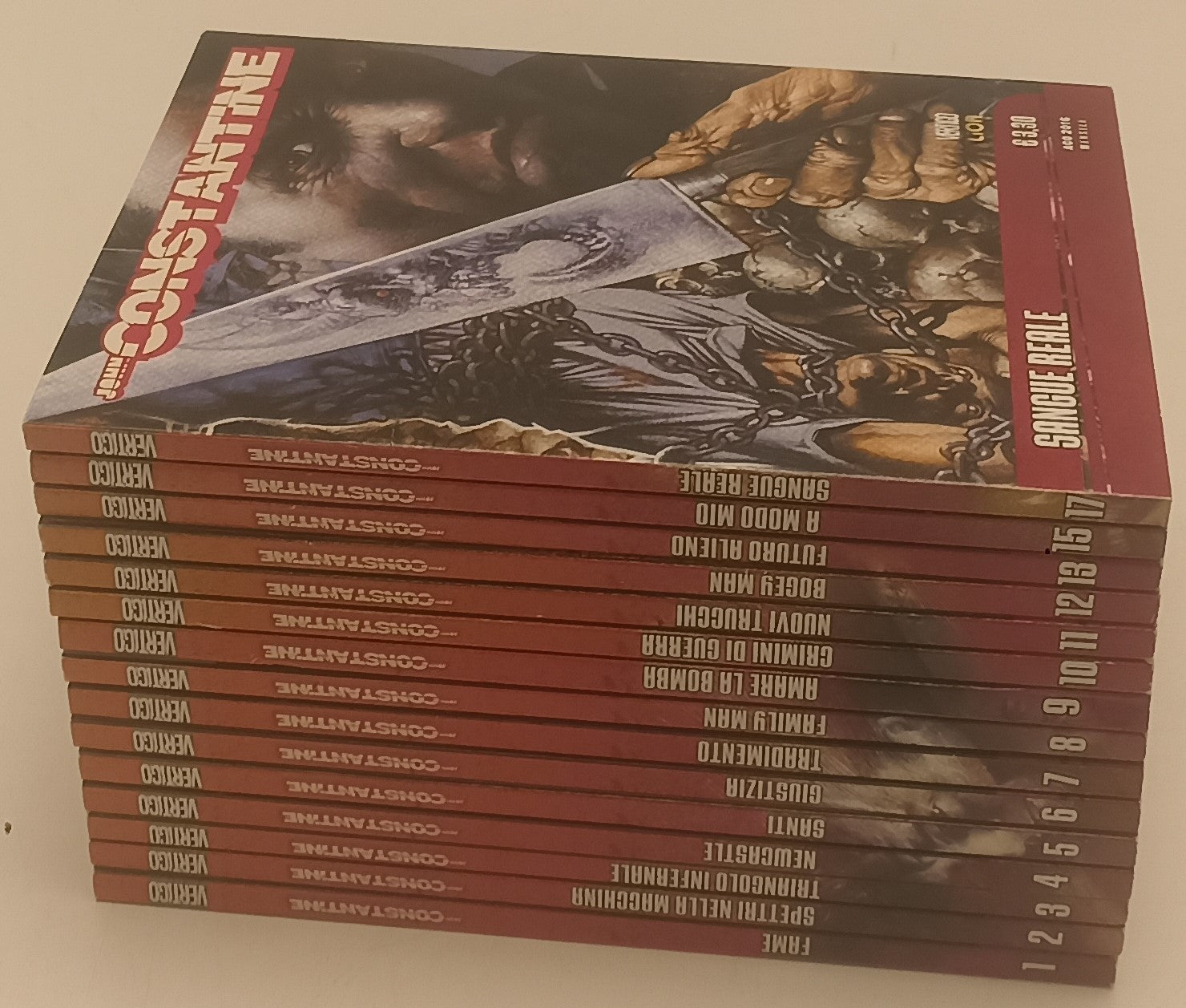 FB- JOHN CONSTANTINE 1/13 + 15 + 17 OFFERTA -- RW LION -- B - A25