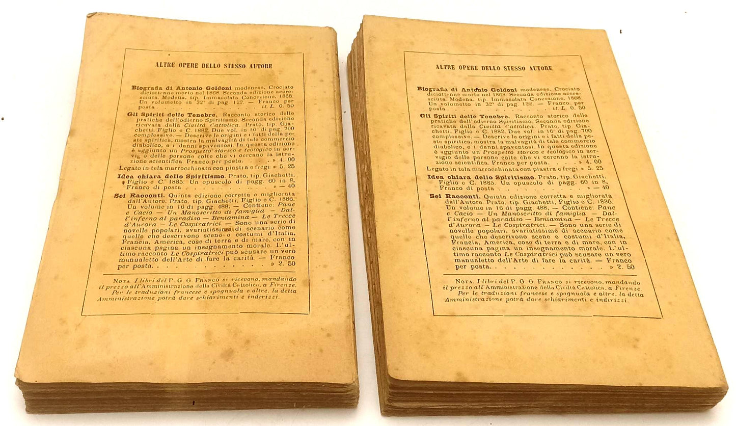 LH- LA CONTESSA INTERNAZIONALE 2 VOLUMI- GIUSEPPE FRANCO- GIACHETTI- 1886- XFS62
