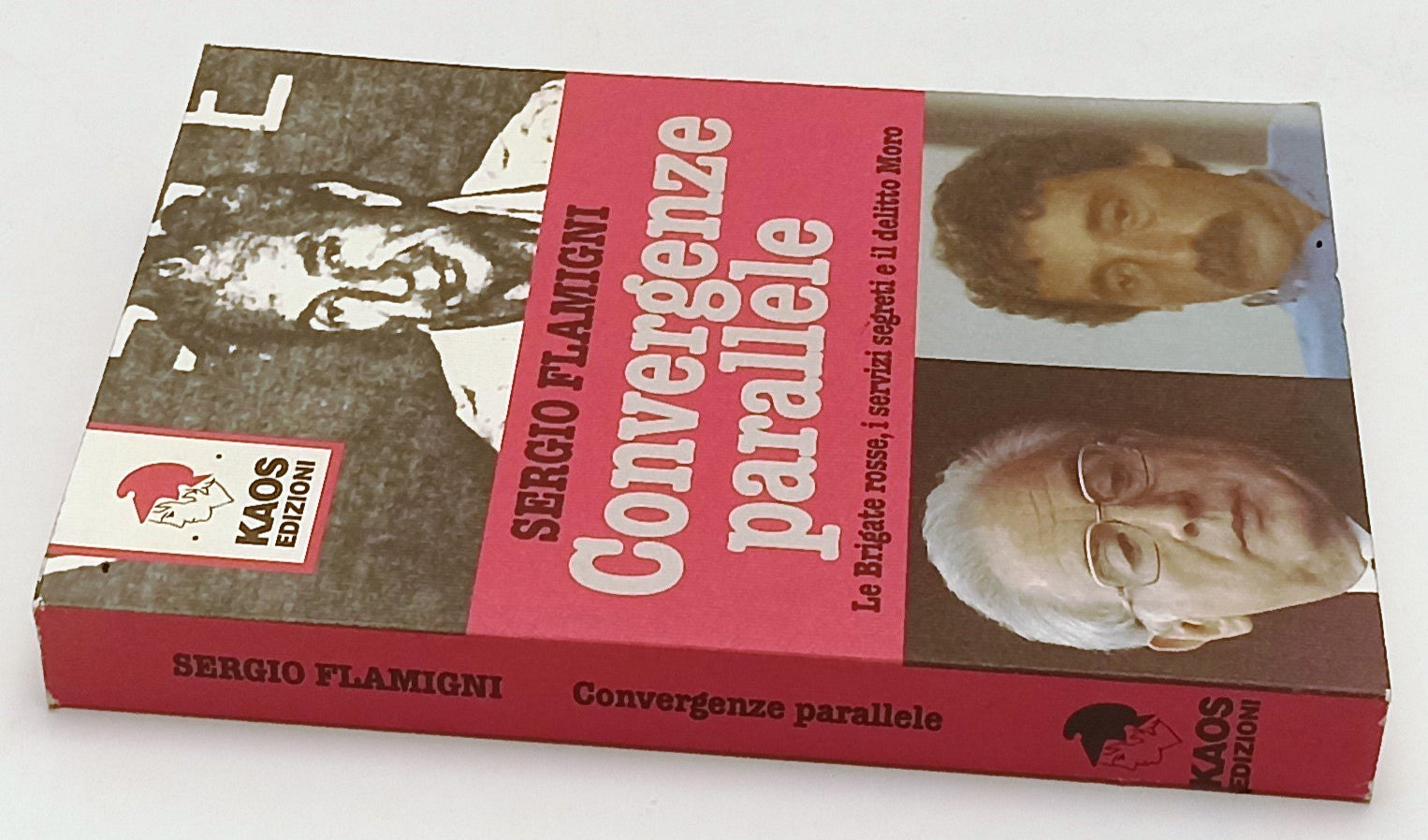 LS- CONVERGENZE PARALLELE BRIGATE ROSSE MORO- SERGIO FLAMIGNI- KAOS- 1988-B-ZFS1