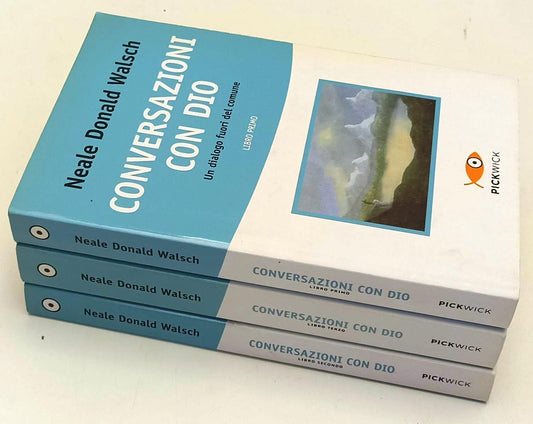 LD- CONVERSAZIONI CON DIO 3 VOLUMI - NEALE DONALD WALSCH - PICKWICK - B - YFS723