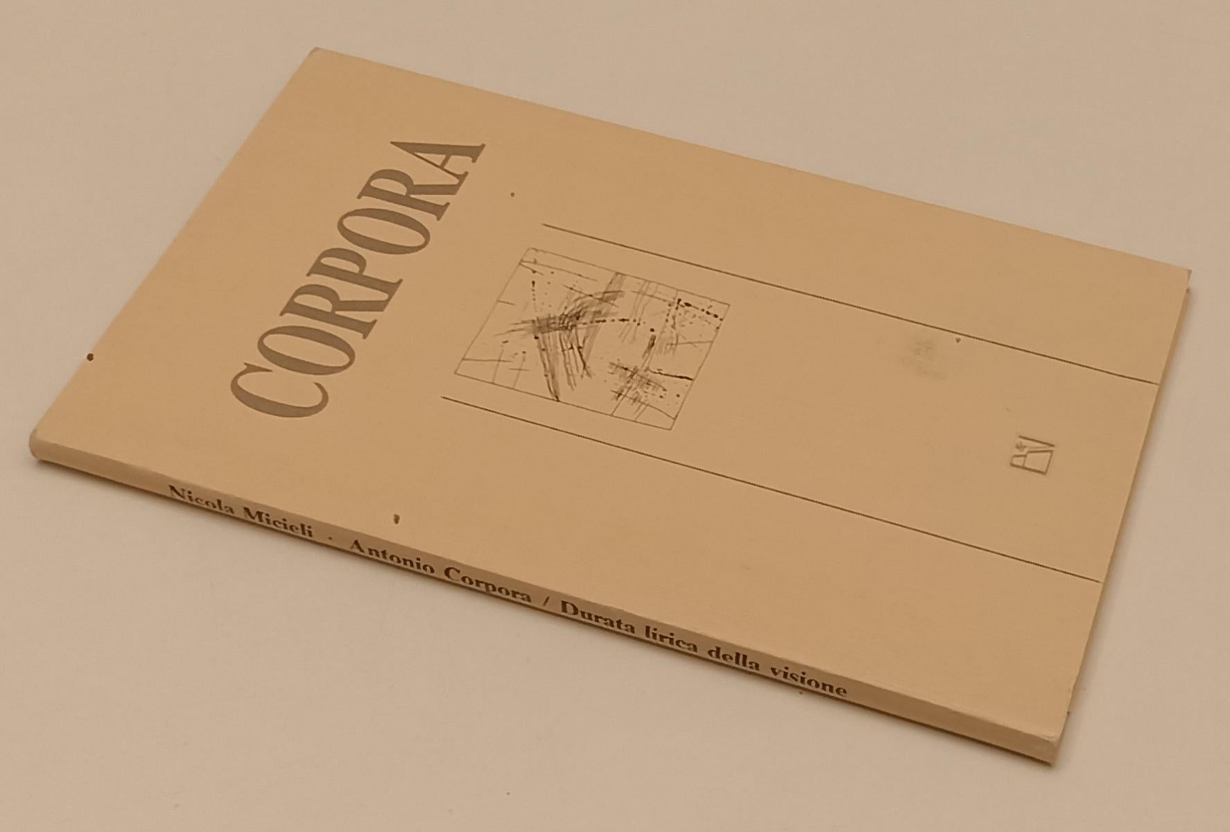LT- CORPORA DURATA LIRICA DELLA VISIONE- MICIELI- SALETTA VIVIANI- 1989-B-XFS171