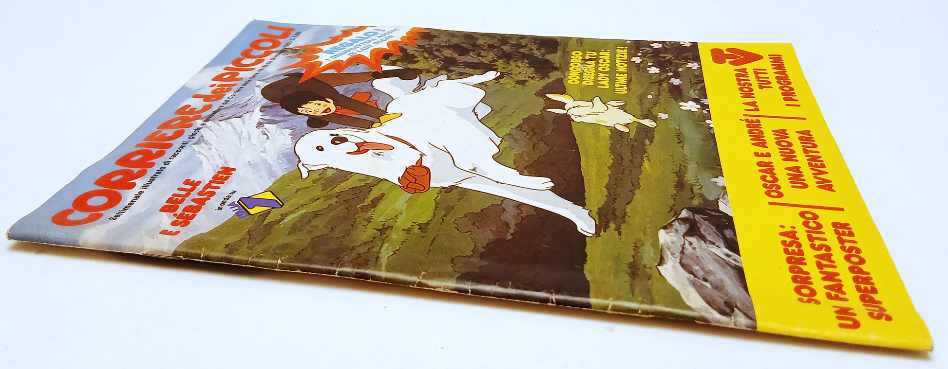 FR- CORRIERE DEI PICCOLI N.22 POSTER BELLE E SEBASTIEN - 1982 - S - RVSa806