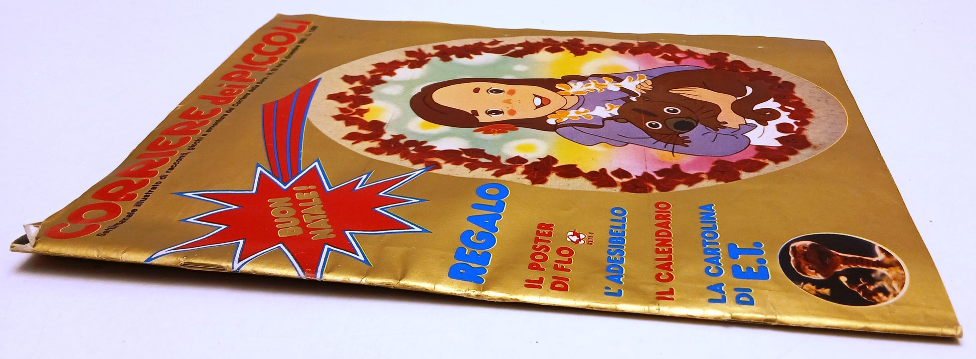 FR- CORRIERE DEI PICCOLI N.52 POSTER FLO INSERTO GIOCO CALENDARIO- 1982- RVSa816