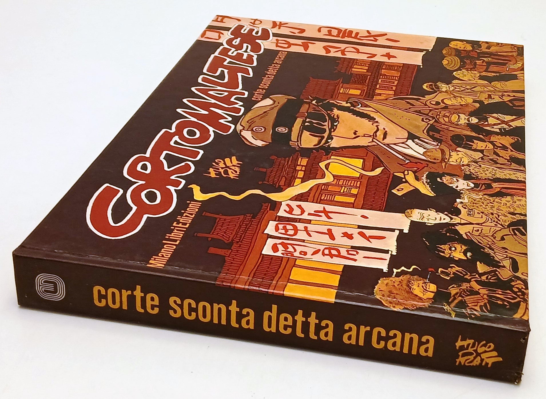 FV- CORTO MALTESE CORTE SCONTA DETTA ARCANA- HUGO PRATT- MIANO LIBRI- 1977-C-Z25