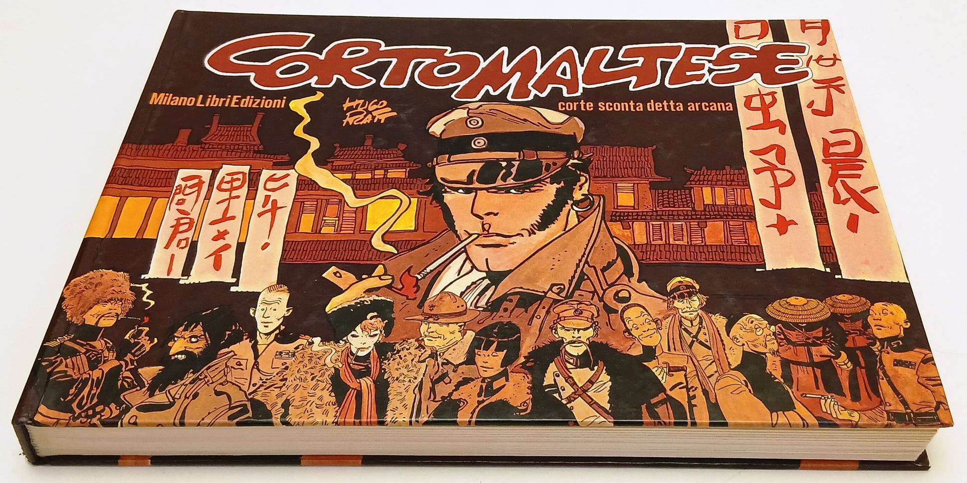 FV- CORTO MALTESE CORTE SCONTA DETTA ARCANA- HUGO PRATT- MIANO LIBRI- 1977-C-Z25