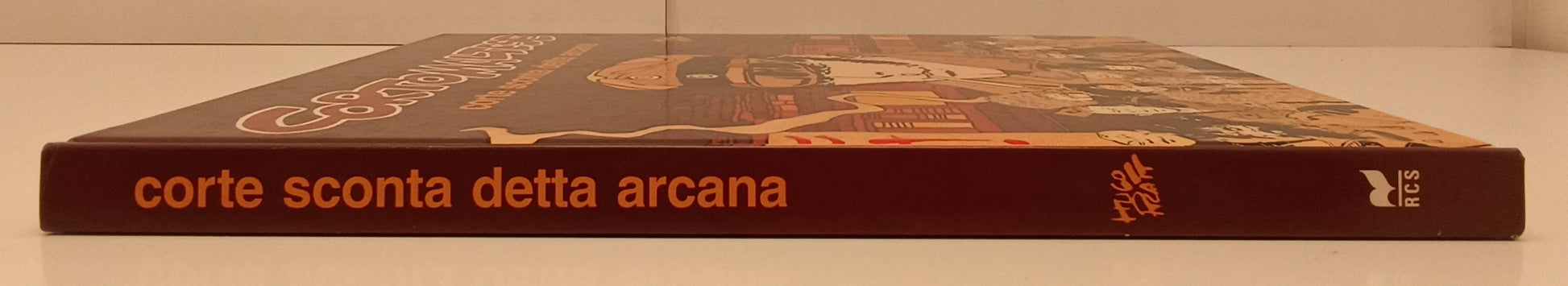 FV- CORTO MALTESE CORTE SCONTA DETTA ARCANA- PRATT- RIZZOLI MILANO LIBRI-- C-B24