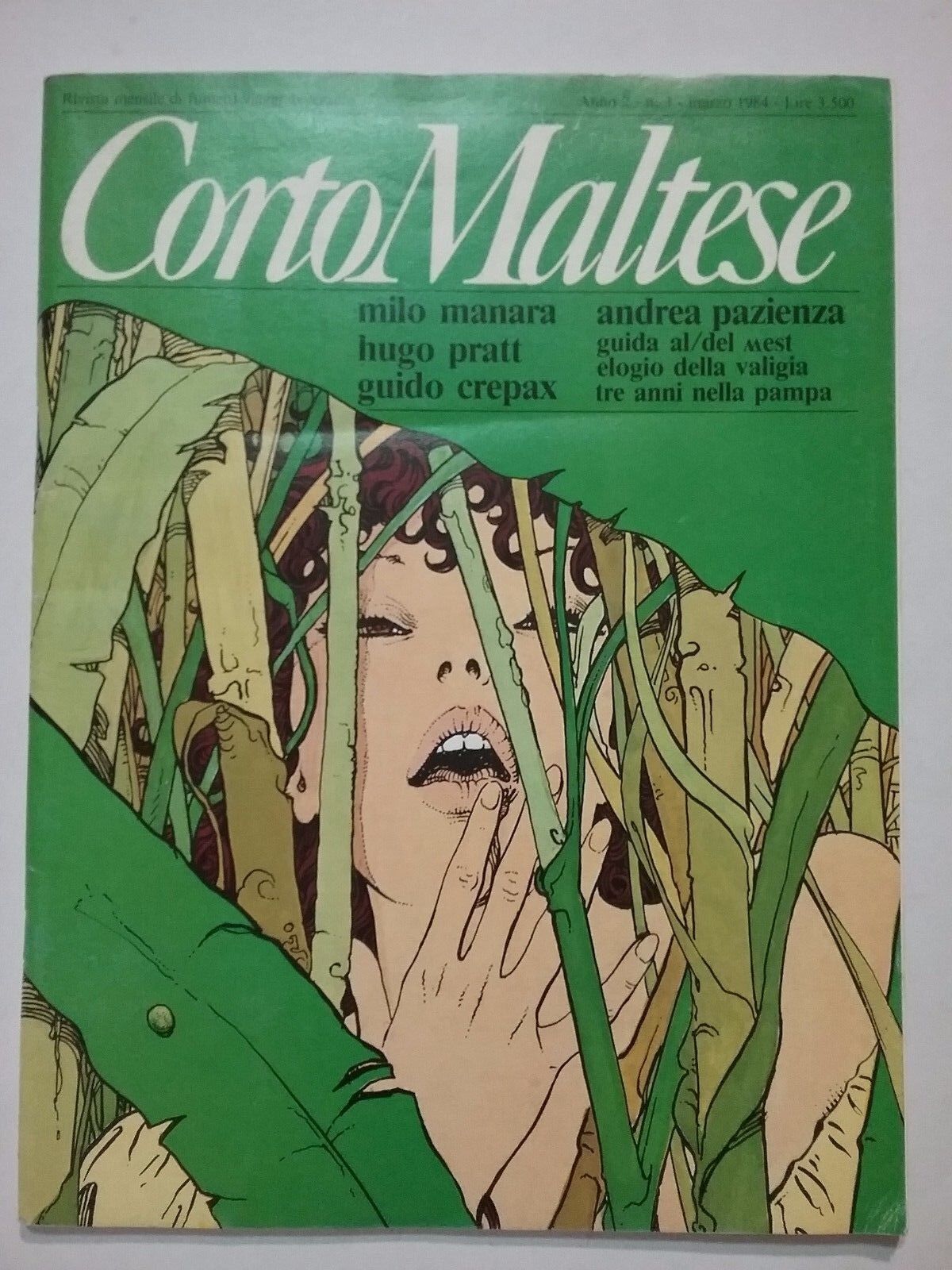 FR- CORTO MALTESE ANNO II N.3 --- 1984 - S - NFX