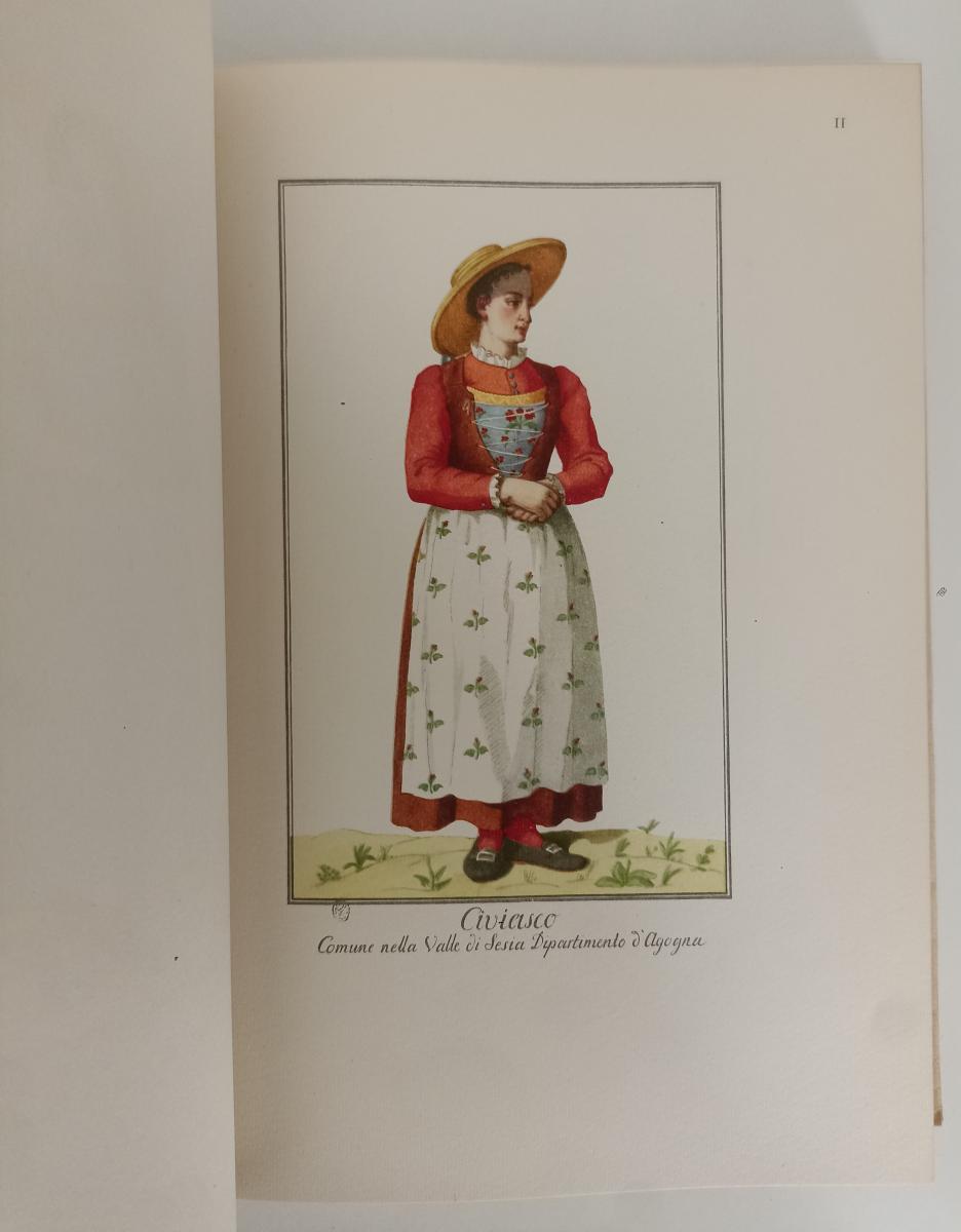 LZ- COSTUMI POPOLARI ITALIANI DEL PRIMO OTTOCENTO - NICODEMI---- 1958- B- ZFS383