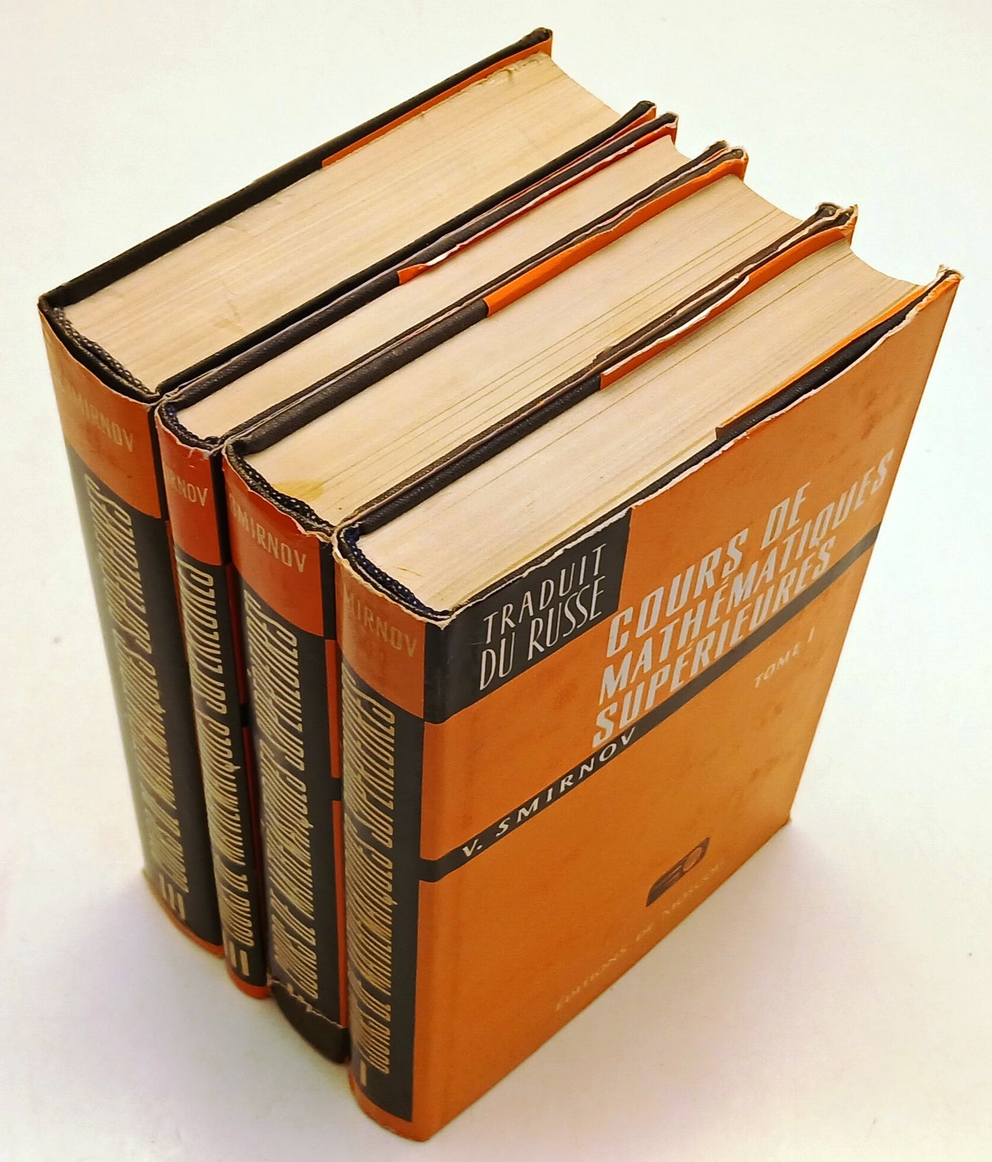 LZ- COURS DE MATHEMATIQUES SUPERIEURES 4 VOLUMI - SMIRNOV - MOSCOU - CS - YFS985