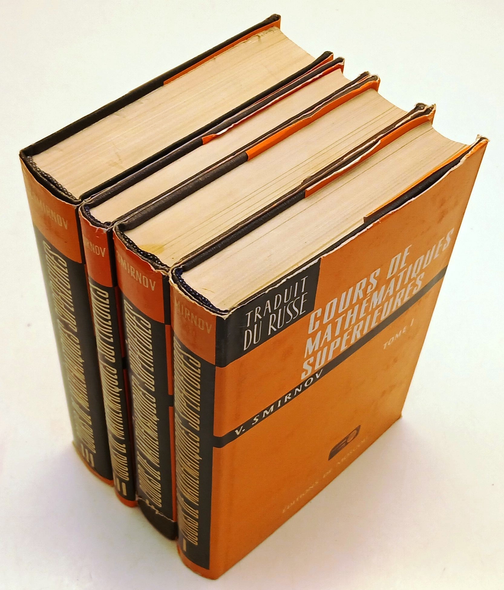 LZ- COURS DE MATHEMATIQUES SUPERIEURES 4 VOLUMI - SMIRNOV - MOSCOU - CS - YFS985