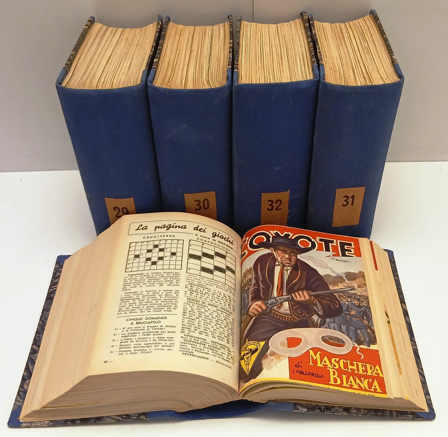 LN- EL COYOTE + I DESPERADOS 1/179 10 VOLUMI RILEGATI 1950/1958 MALLORQUI BLCP88