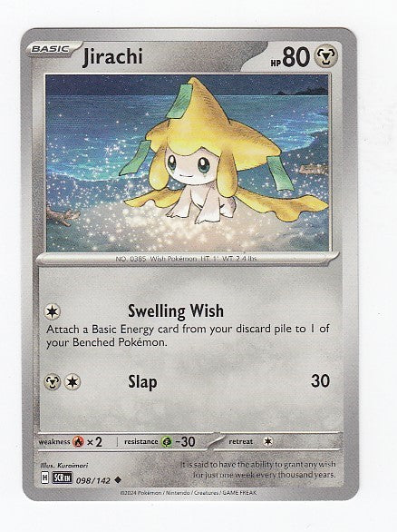 POKEMON CARD CARTA - Jirachi 98/142 non comune - ENG - CRD181