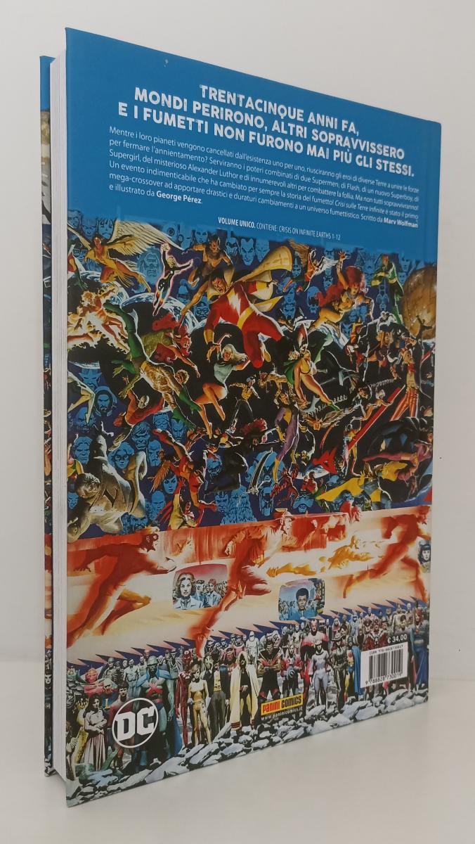 FV- CRISI SULLE TERRE INFINITE - WOLFMAN PEREZ - PANINI DC EVENTI - 2021- C- F23