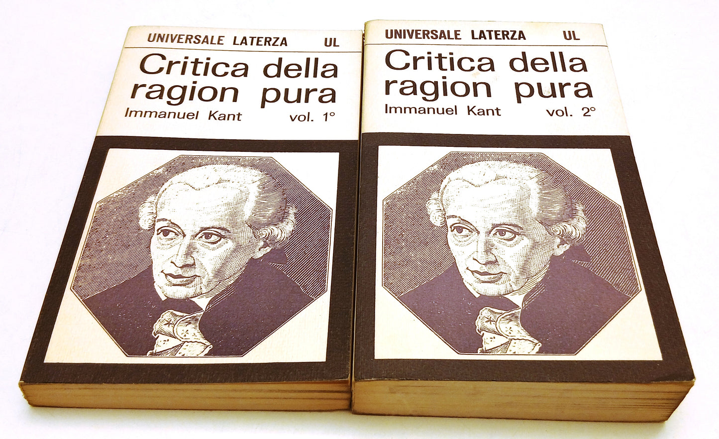 LS- CRITICA DELLA RAGION PURA 1/2- KANT- IMMANUEL LATERZA- UL 36/37- 1966- B-XFS