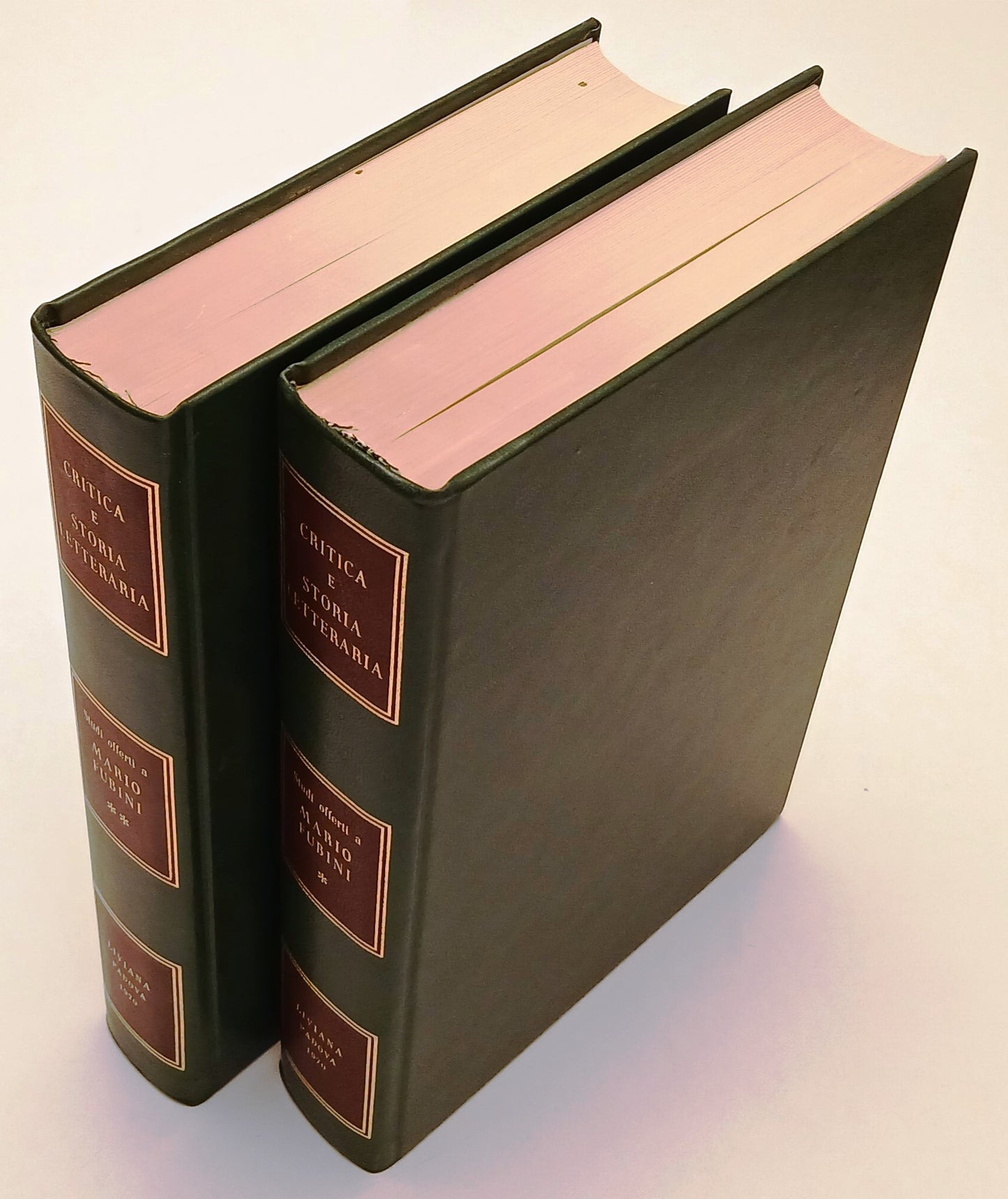LZ- CRITICA E STORIA LETTERARIA 2 VOLUMI -- LIVIANA EDITRICE--- 1970- CS- YFS702