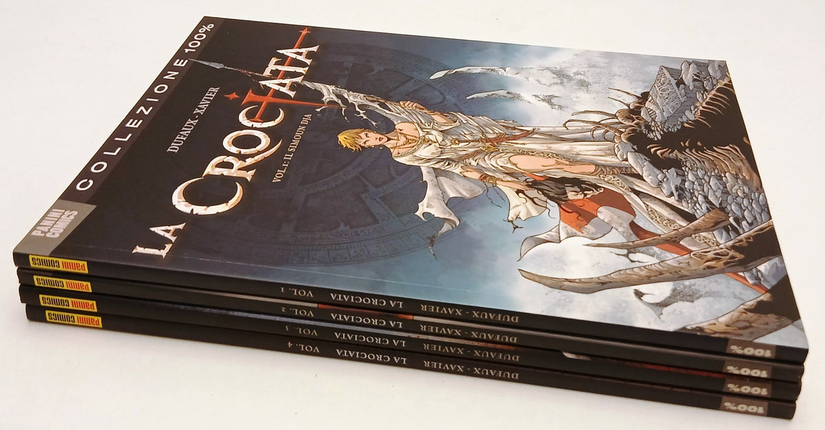 FV- COLLEZIONE 100% LA CROCIATA 1/4 COMPLETA- DUFAUX XAVIER- PANINI- 2013- B-Z25