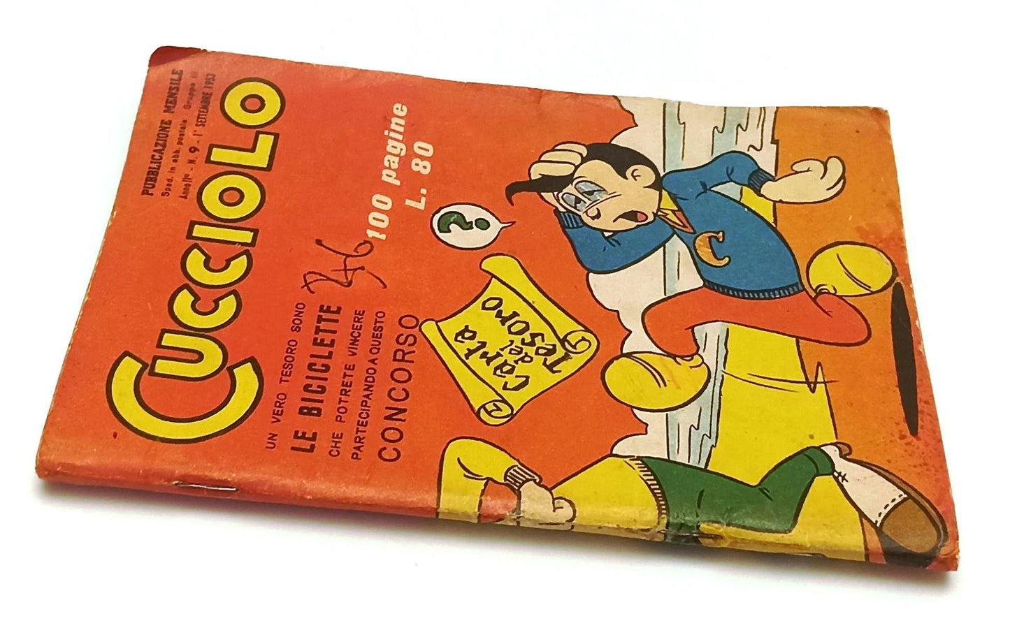 FC- CUCCIOLO ANNO II N.9 COMICO -- ALPE - 1953 - S - H24