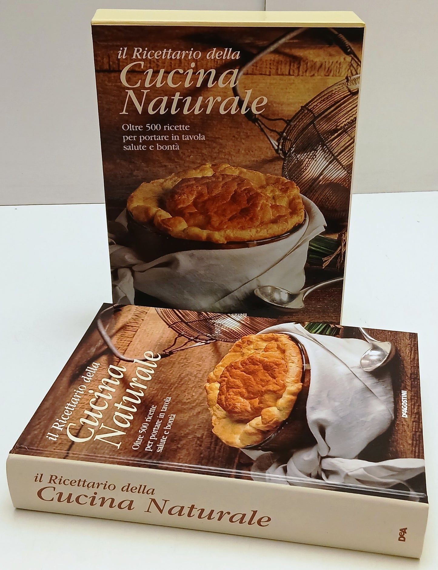 Il ricettario della Cucina Naturale - DeAgostini - 1a ed. - cofanetto - YFS145