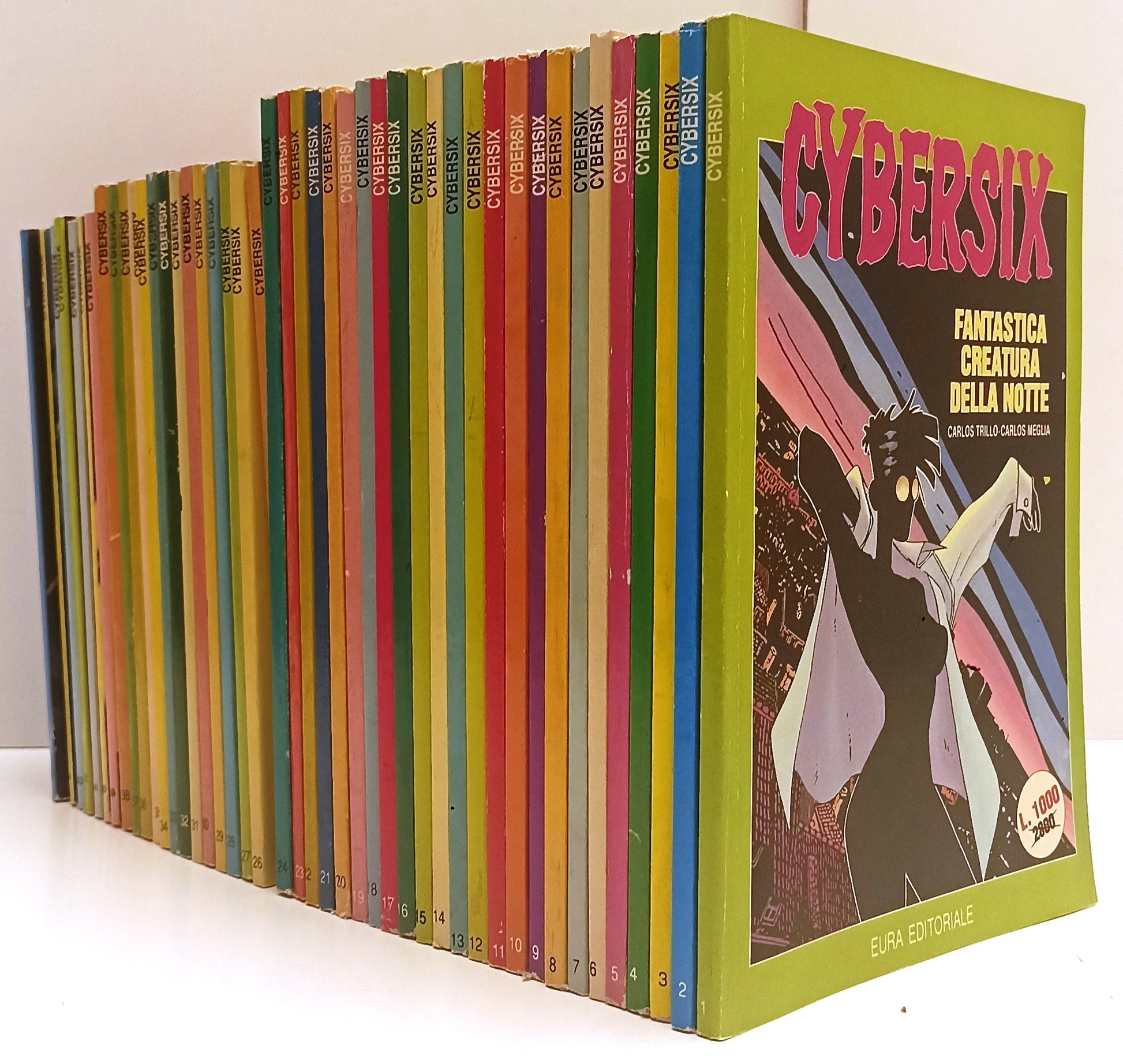 FB- CYBERSIX 1/45 COLLEZIONE COMPLETA -- EURA - 1995 - B - A25