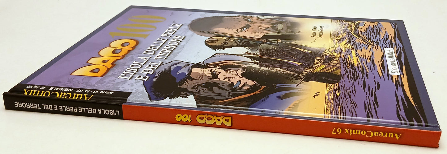 FV- AUREACOMIX N.67 DAGO N.100 L'ISOLA DELLE PERLE E DEL TERRORE-- AUREA- C- G25