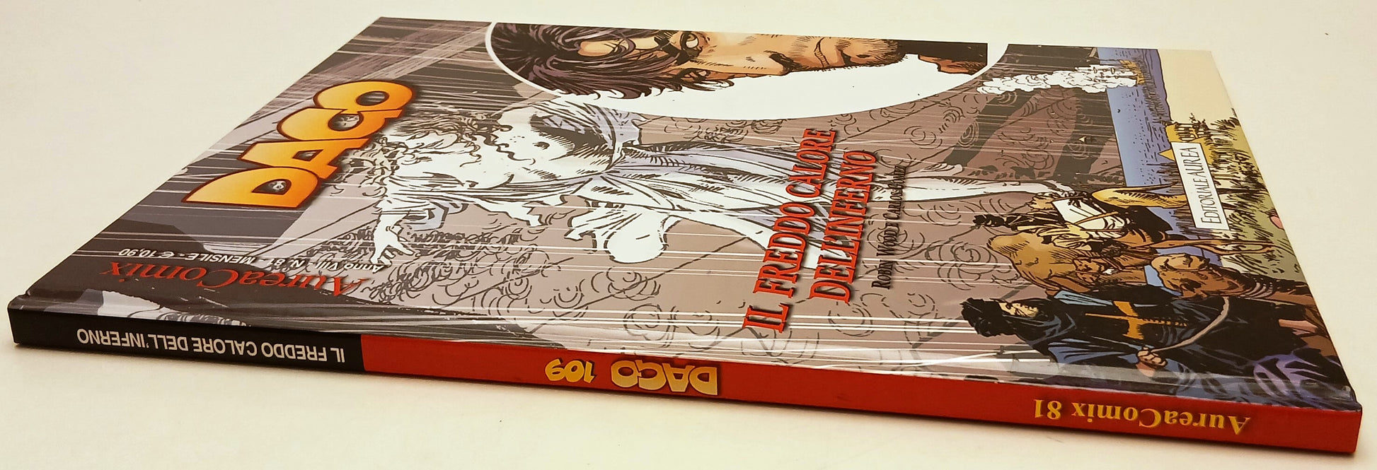 FV- AUREACOMIX N.81 DAGO N.109 IL FREDDO CALORE DELL'INFERNO- WOOD- AUREA- C-G25