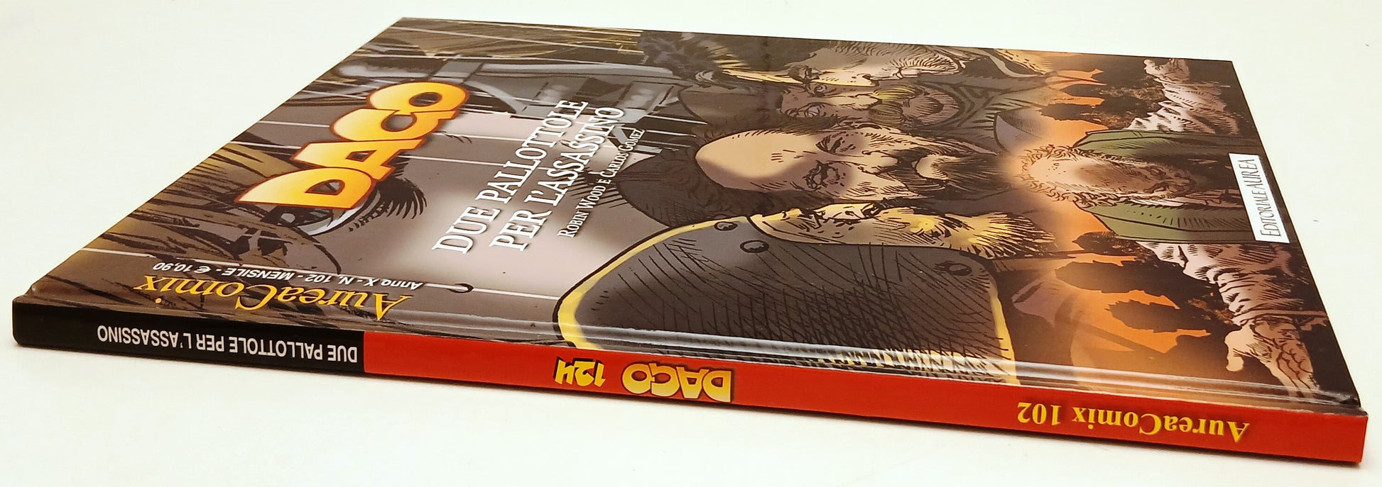 FV- AUREACOMIX N.102 DAGO N.124 DUE PALLOTTOLE PER L'ASSASSINO- WOOD- AUREA- G25