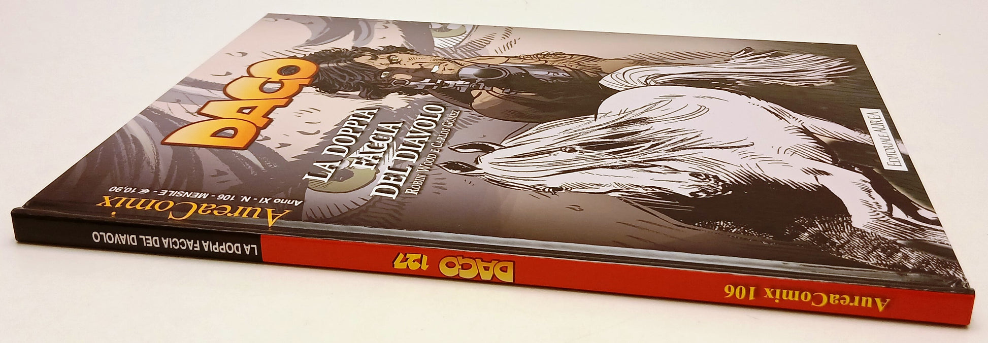 FV- AUREACOMIX N.106 DAGO N.127 DOPPIA FACCIA DIAVOLO- WOOD GOMEZ- AUREA- C- G25