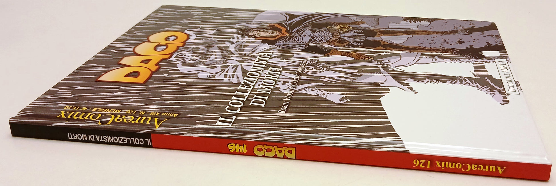 FV- AUREACOMIX N.126 DAGO N.146 IL COLLEZIONISTA DI MORTI - WOOD - AUREA- C- G25