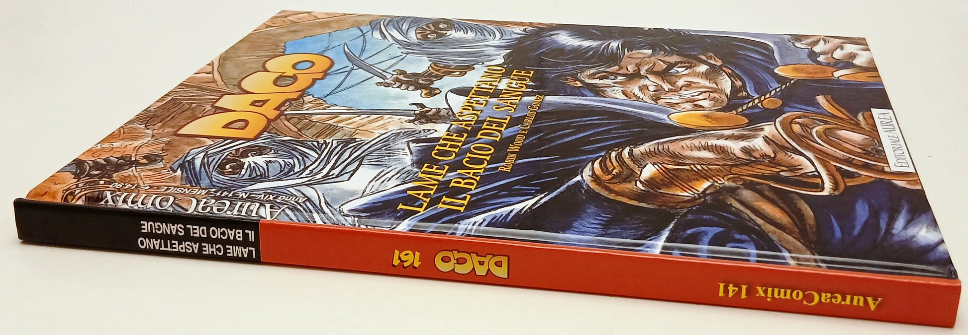 FV- AUREACOMIX N.141 DAGO N.161 LAME CHE ASPETTANO BACIO DEL SANGUE - AUREA- G25