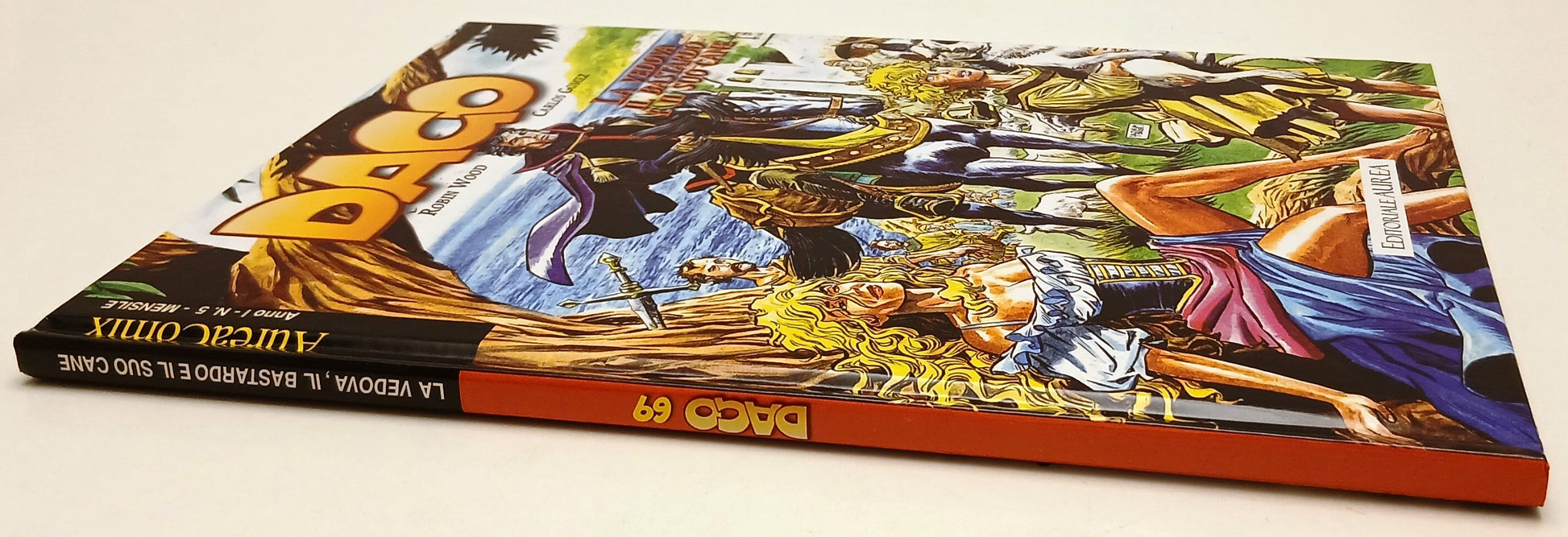 FV- AUREACOMIX N.5 DAGO N.69 LA VEDOVA IL BASTARDO E IL SUO CANE-- AUREA- C- G25