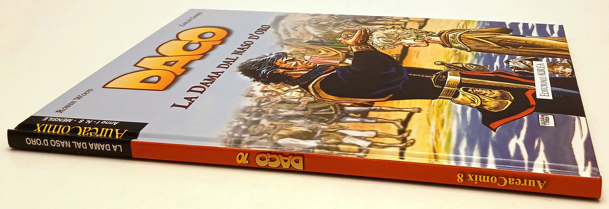 FV- AUREACOMIX N.8 DAGO N.70 LA DAMA DAL NASO D'ORO - WOOD GOMEZ- AUREA- C- G25