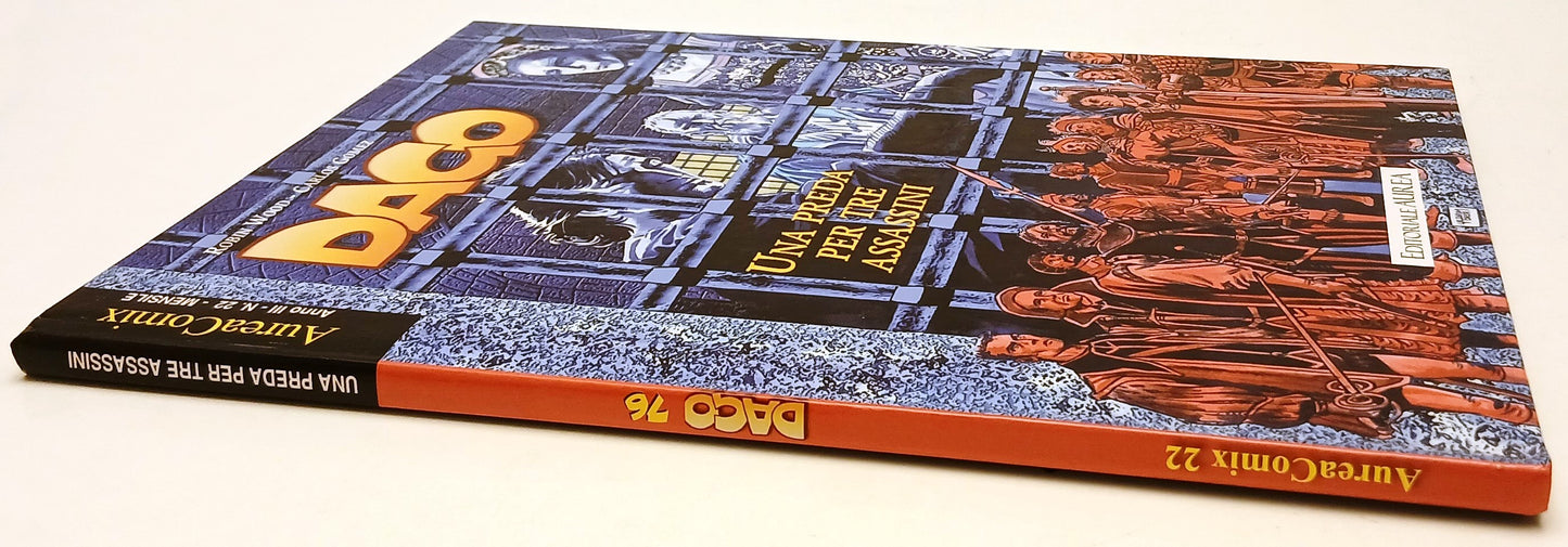 FV- AUREACOMIX N.22 DAGO N.76 UNA PREDA PER TRE ASSASSINI - WOOD - AUREA- C- G25