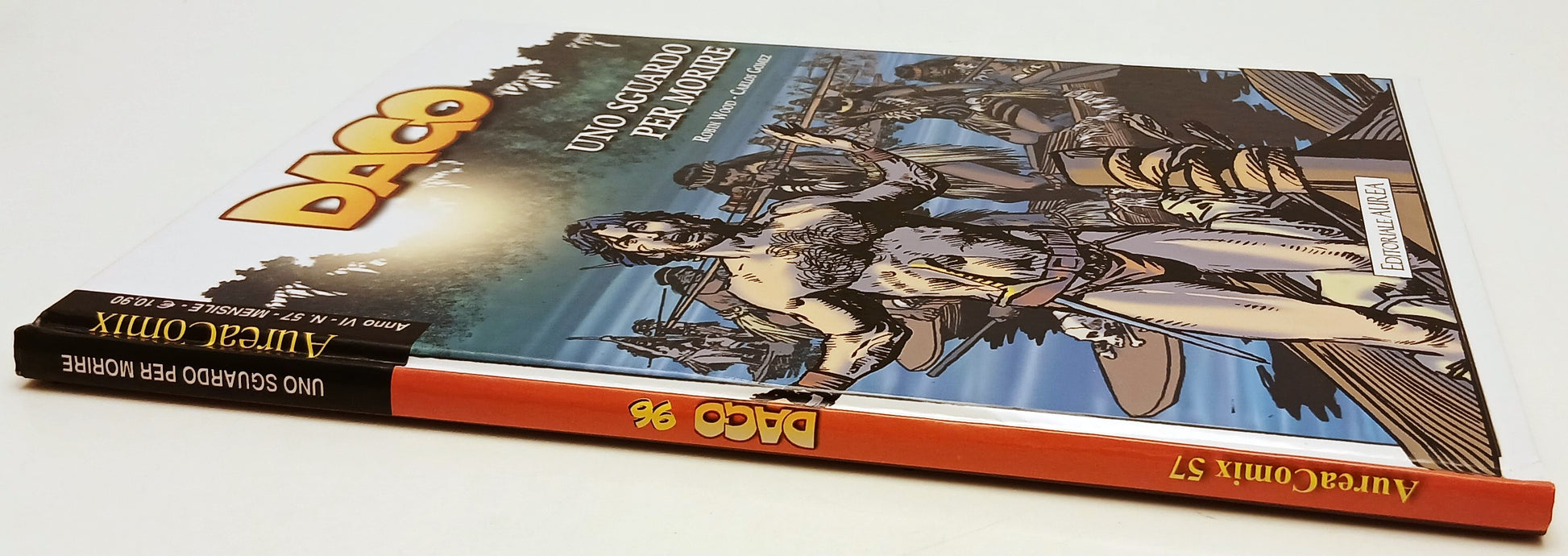 FV- AUREACOMIX N.57 DAGO N.96 UNO SGUARDO PER MORIRE - WOOD GOMEZ- AUREA- C- G25